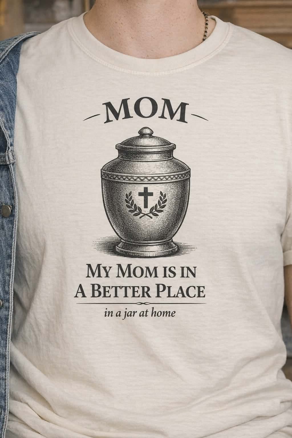 MoM on a shelf