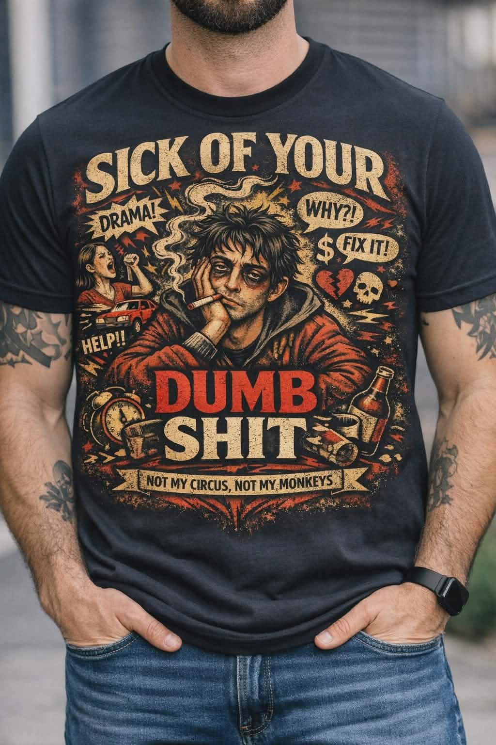 Tired of you